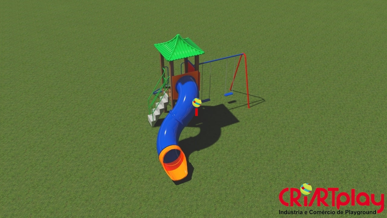 Playground Modular de Madeira Plástica - CMP - 2022